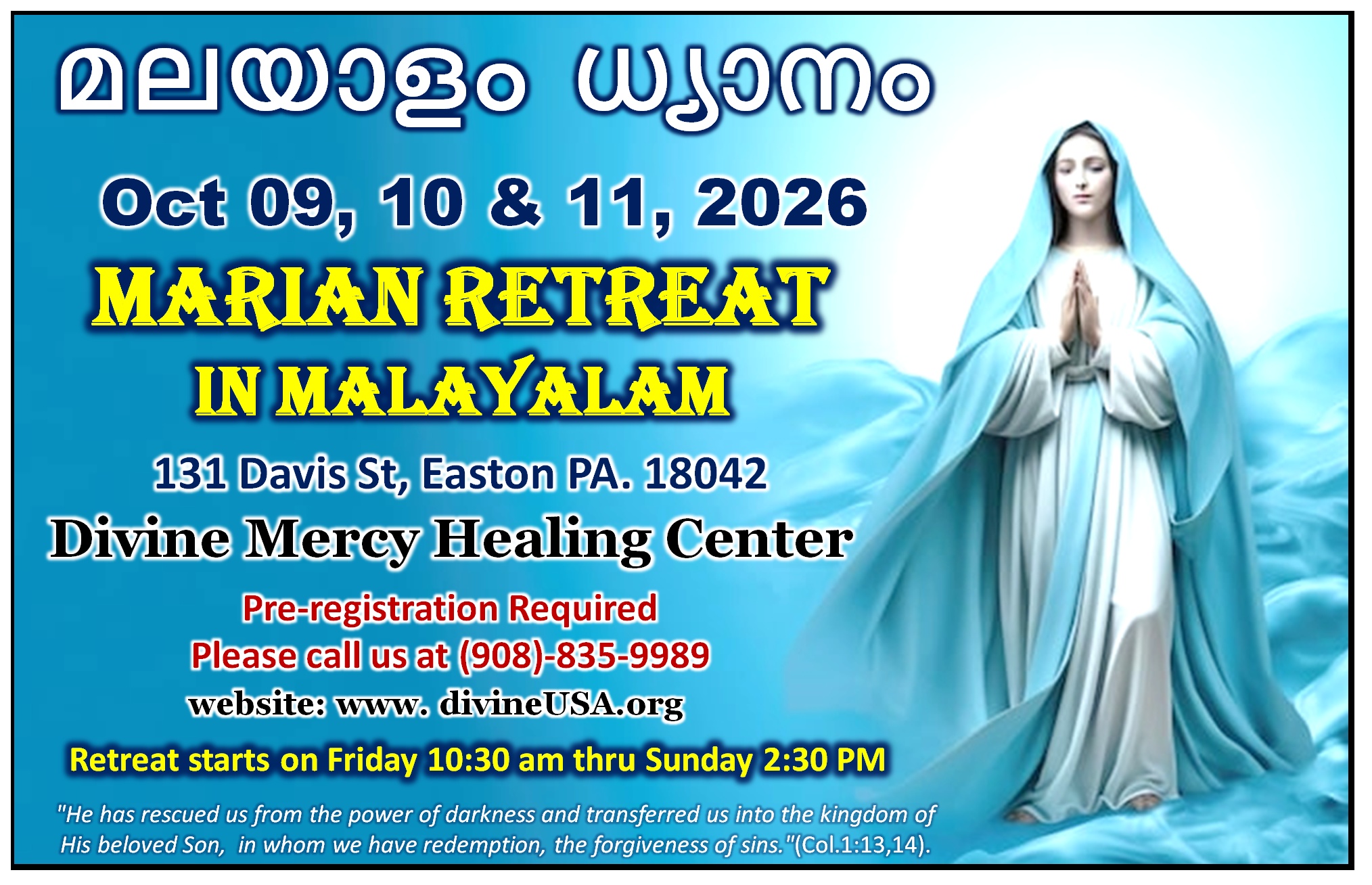 Divine NJ/PA/USA service flyer